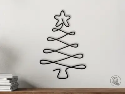 Christmas Tree Wall Art