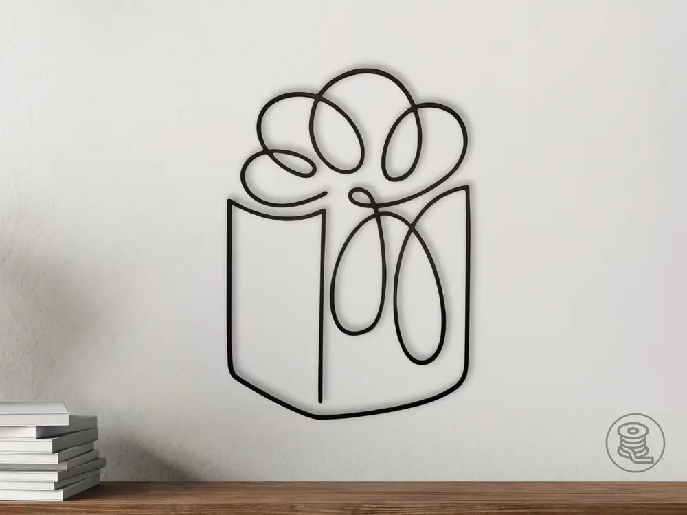 Christmas Present Wall Art