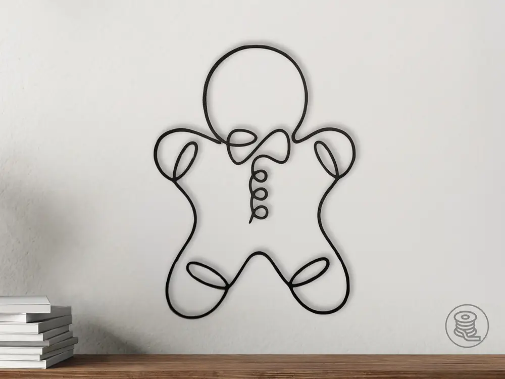 Christmas Gingerbread Wall Art
