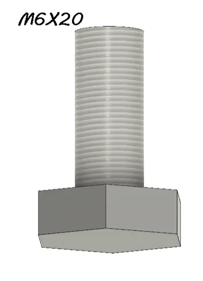 M6-20 BOLT