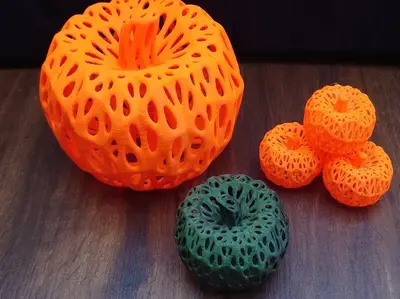 Spooky Halloween Pumpkin Decoration