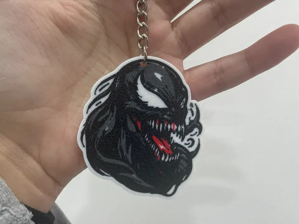 Venom Keychain