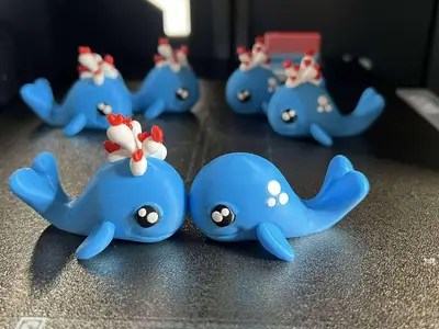 whales in love
