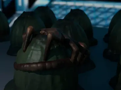 Alien Egg Facehugger Chestburster
