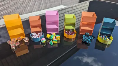 Spiral Vase Dice Tower