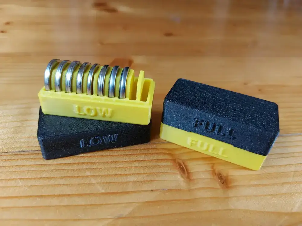CR2032 Coin Battery holder with label