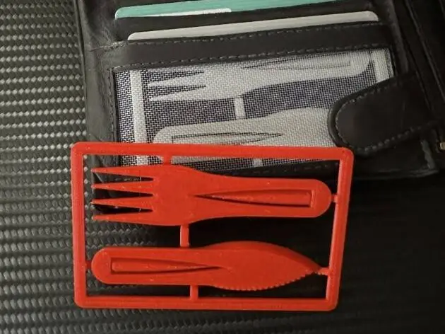 Card Cutlery Set - Kit Card