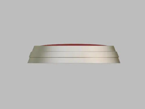 Round base with edging for figure - base redonda con ribete para figura
