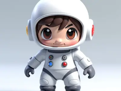 Astronaut boy