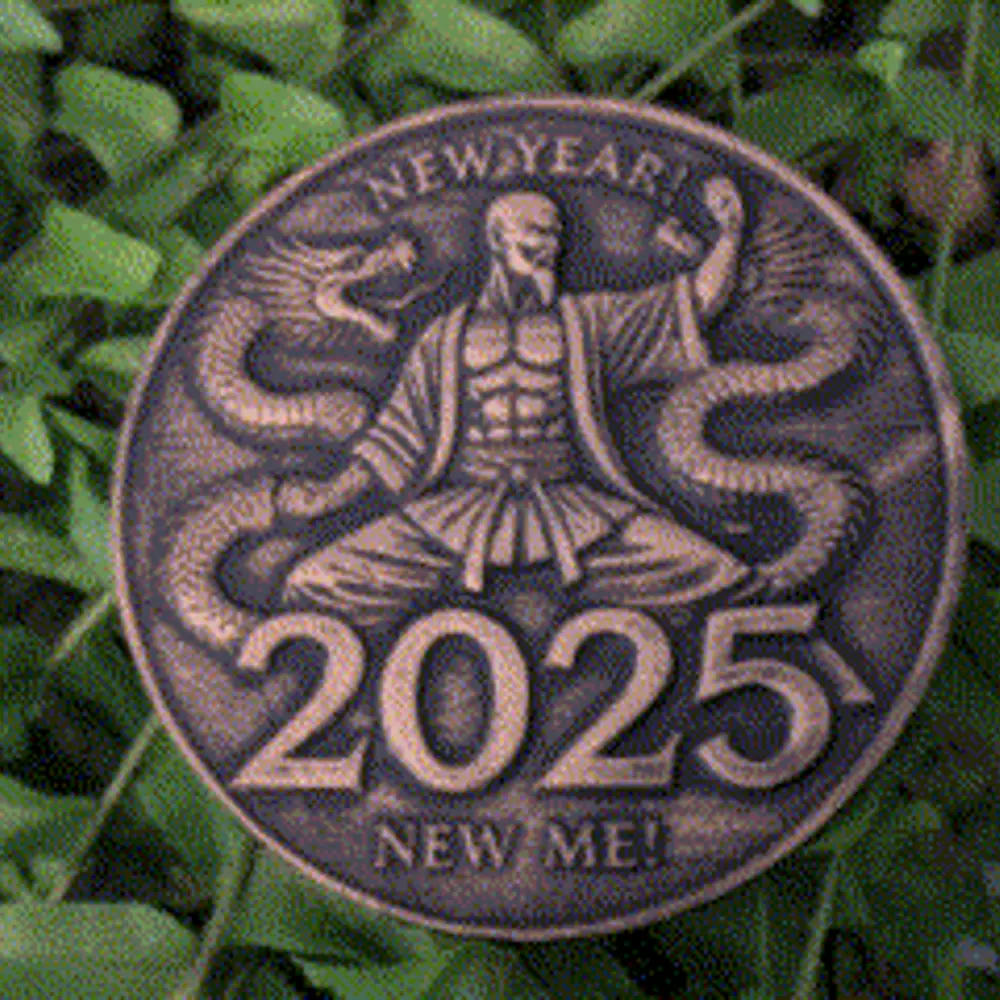 New Year, New me! - Motivation Coin