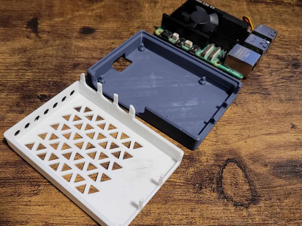 RPI5 Screw-less Case