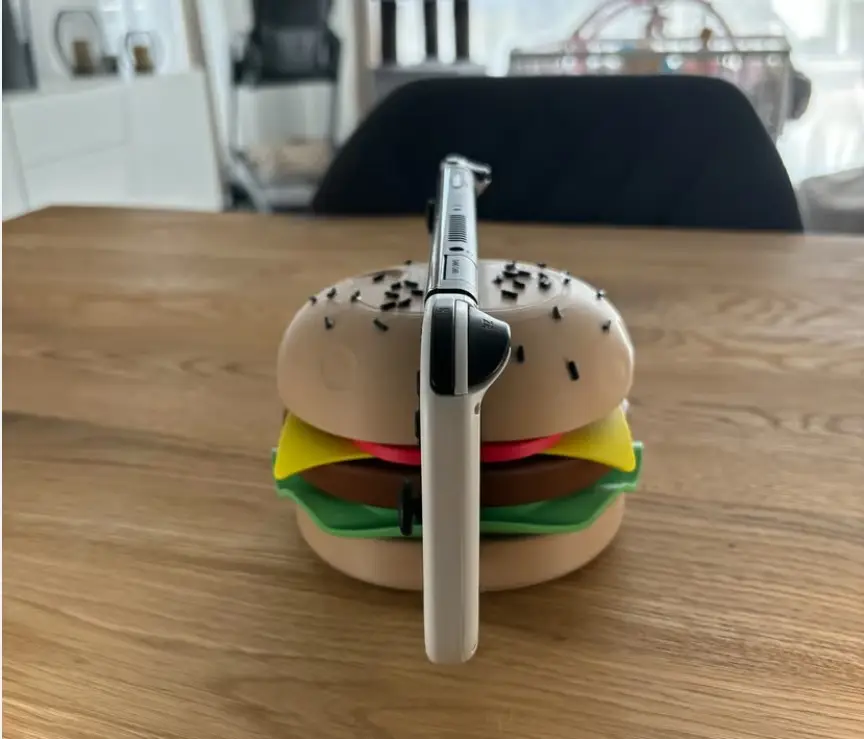 Soporte para la Nintendo Switch en forma de burguer