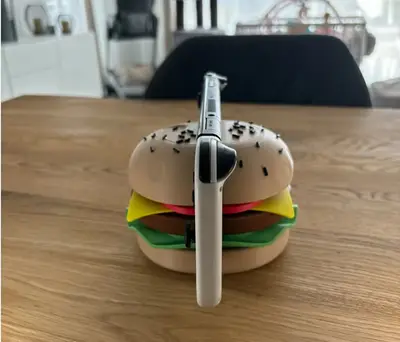 Soporte para la Nintendo Switch en forma de burguer