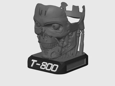 Soporte Alexa echo dot 4 gen Terminator T-800
