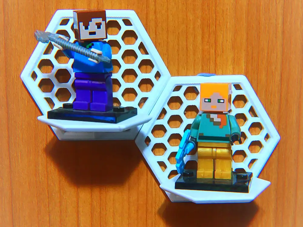 honeycomb display