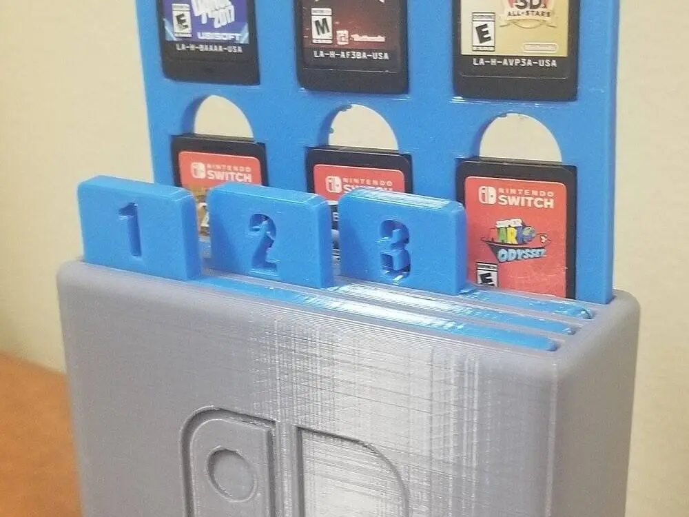 Almacenaje para tarjetas de juegos nintendo WII adaptado para Kobra 2