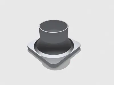 AnyCubic S1C exhaust adapter | 纵维立方S1C排风转接件