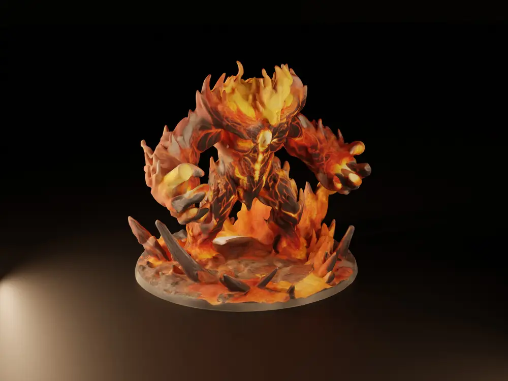 Fire Elemental Dnd