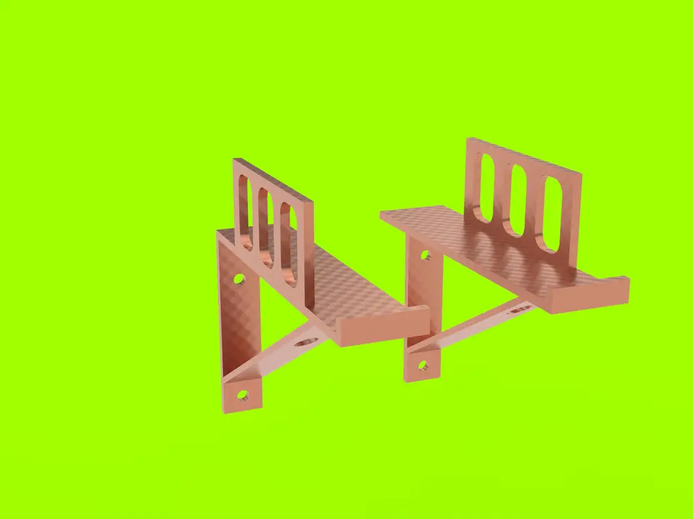 Modem/router shelf