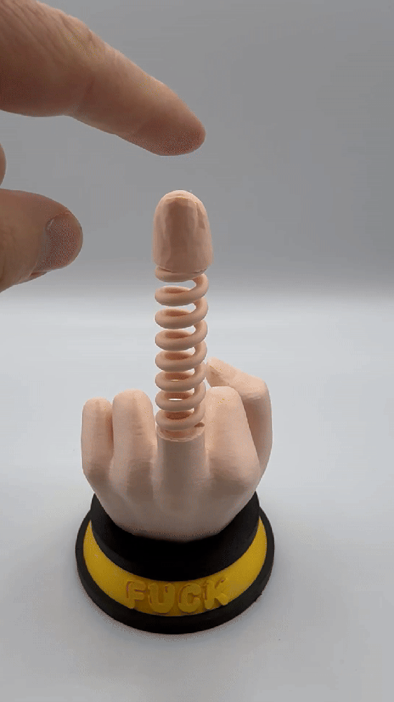 Wacky Middlefinger nice on Desk