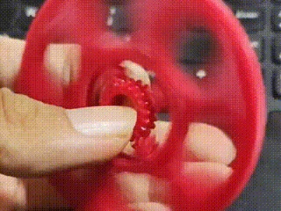 丝滑一体化齿轮陀螺