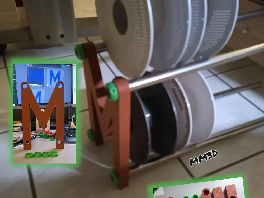filament spool  rack
