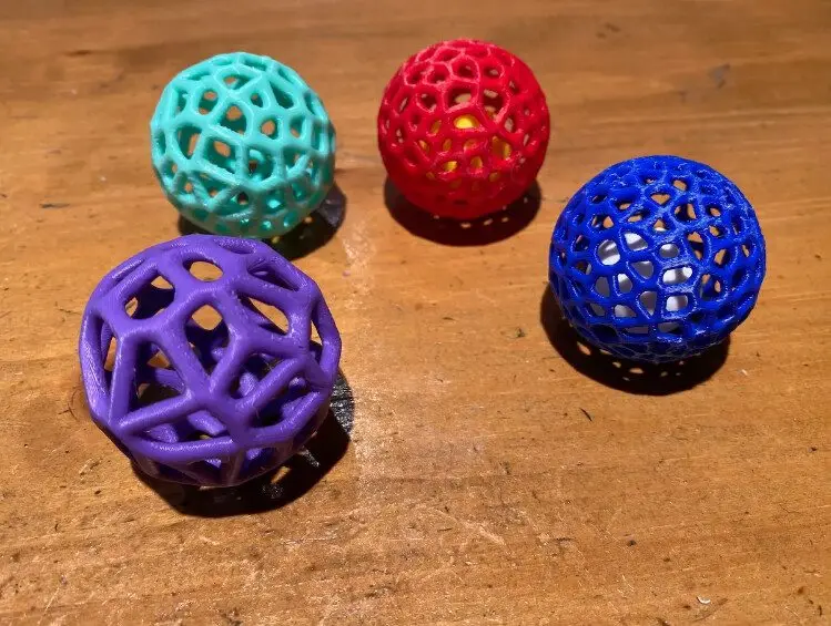 Voronoi ball cat toys