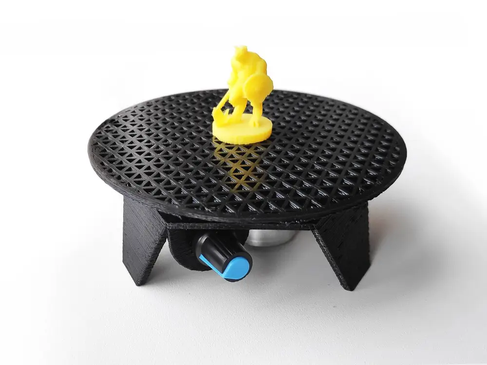 Mini tocadiscos motorizado