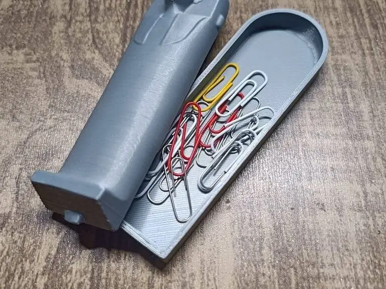 Phoenician Coffin for desktop (paperclip holder)