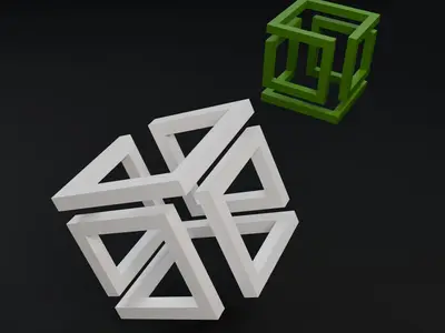 Yet another infinity cube