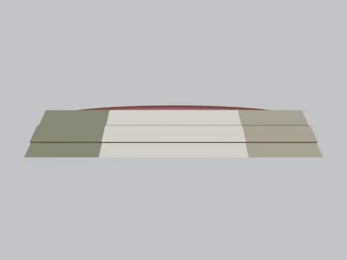 Hexagonal base with edging for figure - base redonda con ribete para figura