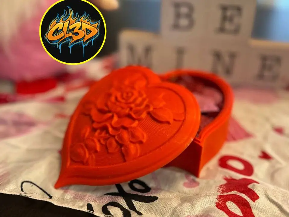 Ornate Heart Box
