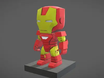 Marvel Rivals Iron Man Figurine