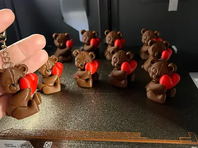 teddy bear with heart