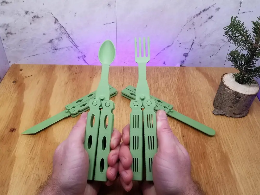 Butterfly/Balisong Collection - Print In Place!