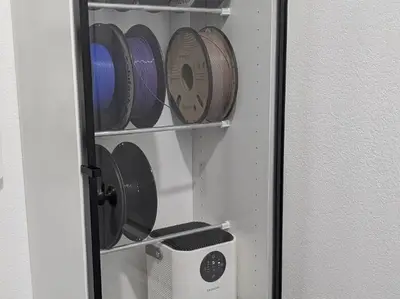 Filament Storage with Dehumidifier