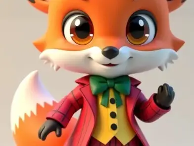 Zorro elegante