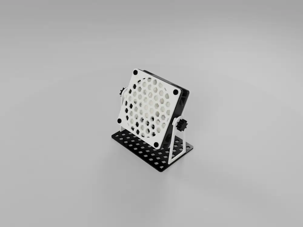 Fully 3D-Printed Soldering Fume Extractor