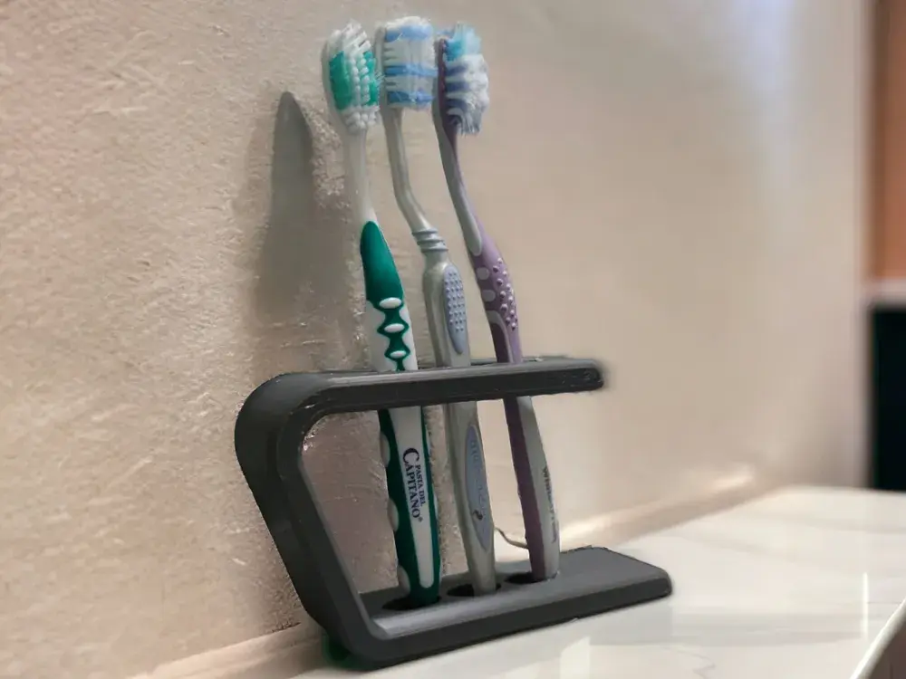 Modern tootbrush holder