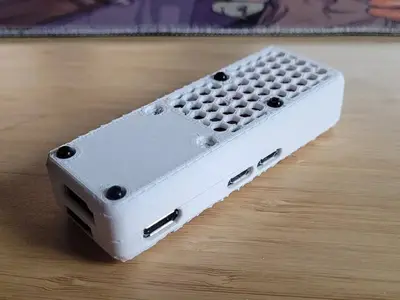 Carcasa para Raspberry con adaptador 19317-WAV con conversor HDMI a CSI