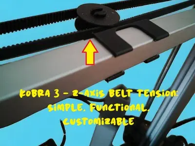 Kobra 3 - Z-Axis Belt Tension