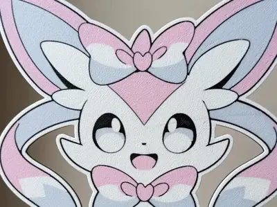 Decoración mural Pokémon Nymphali