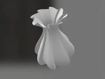 3d vase model
