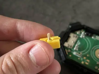 chronometer button