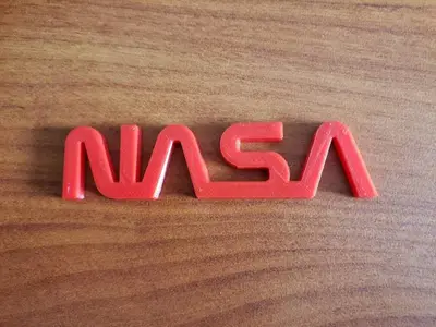 NASA Logo from the space