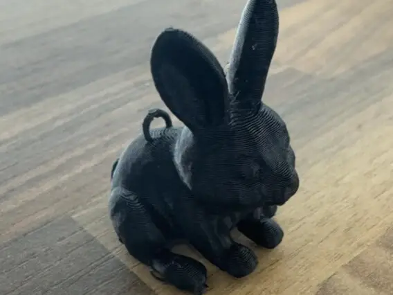 Llavero de conejo