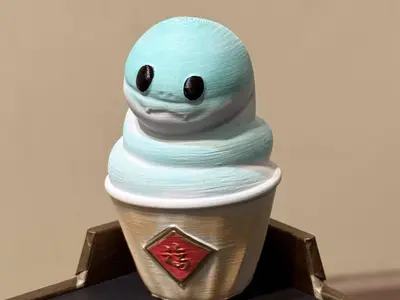 Snake Cupcake