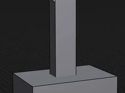 Simple Headphone Stand