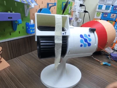蜗牛风扇（简约底座）