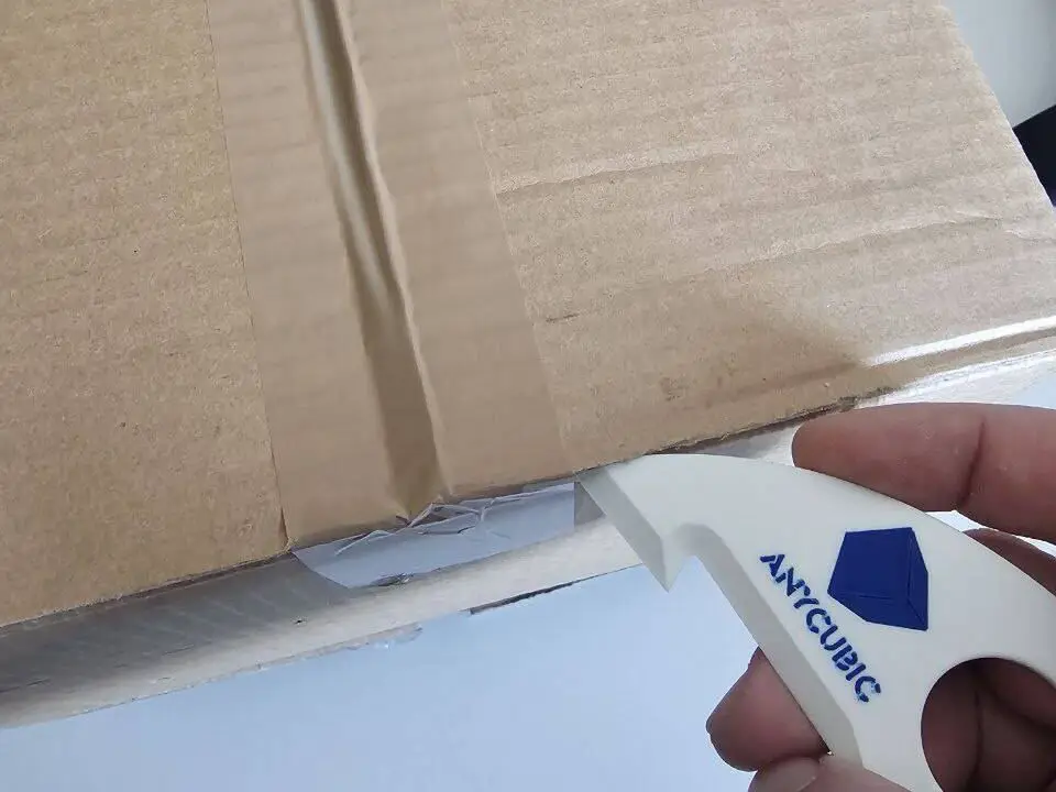 Anycubic box opener